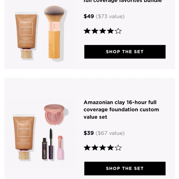 Amazonian clay full coverage foundation broad spectrum SPF 15 sunscreen x2 - Picture 5 of 5